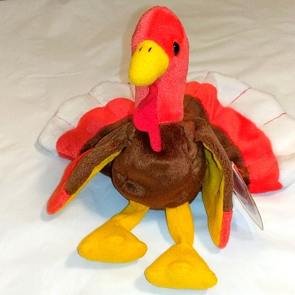 gobbles beanie baby